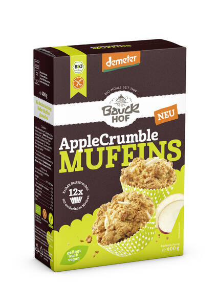 Apple Crumble Muffins glf