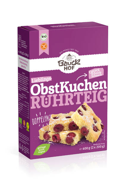 Obstkuchen Backmischung glf