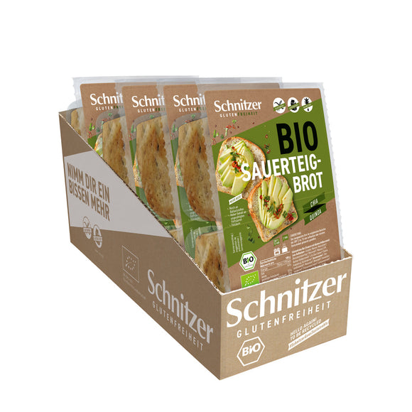 Sauerteigbrot mit Chia & Quinoa glutenfrei