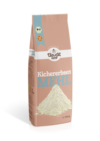 Kichererbsenmehl bio glutenfrei Bauck 500g