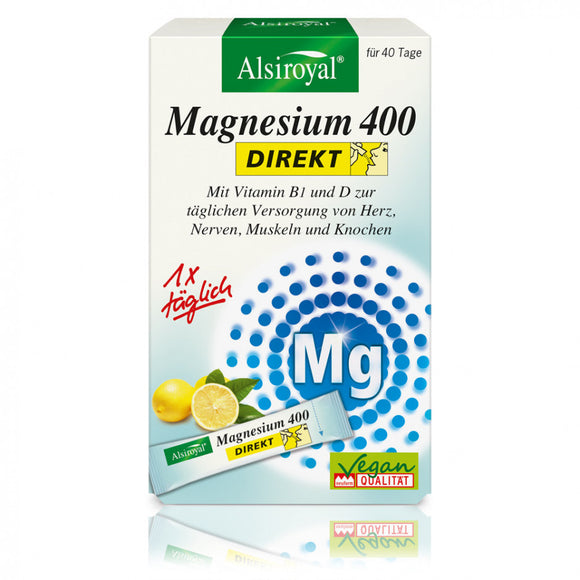 Magnesium 400 mg direkt Zitrone