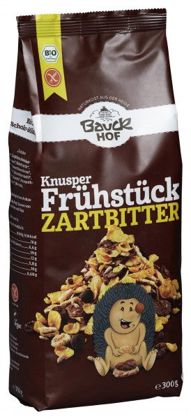 Knusperfrühstück Zartbitter glutenfrei bio 300g