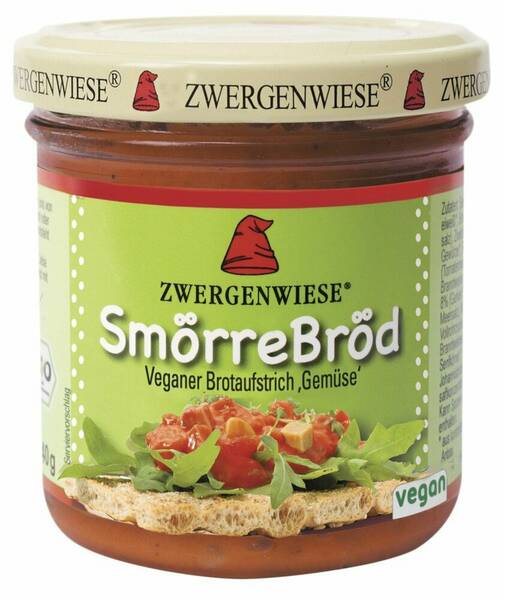 SmörreBröd Gemüse Brotaufstrich vegan