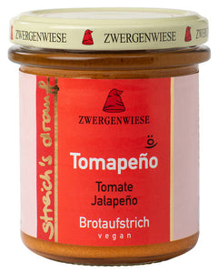 Tomapeno (Tomate-Jalapeno) Brotaufstrich vegan